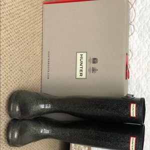 “HUNTER” authentic metallic boots